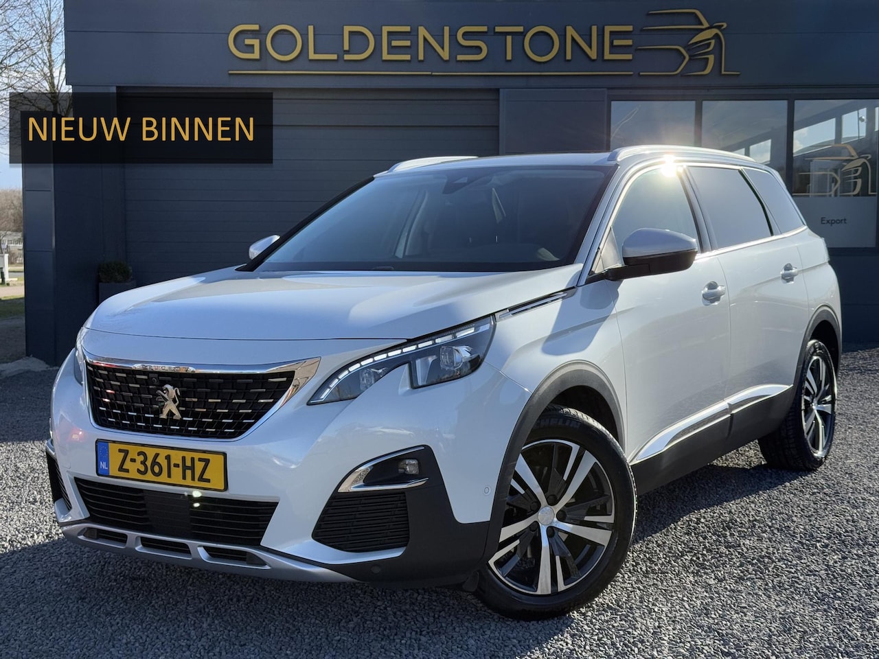 Peugeot 5008 - 1.2 PureTech Allure 7 Persoons,Automaat,1e Eigenaar,Pano,Navi,Camera,Halfleder,Pdc,Stoelve - AutoWereld.nl