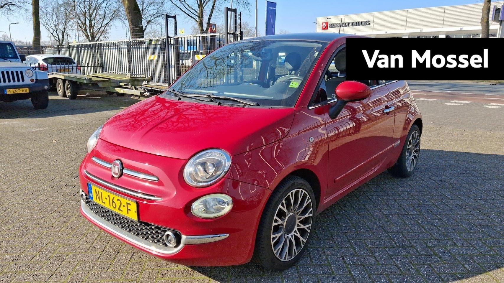 Fiat 500 - 1.2 Lounge | Navigatie | 16" Lichtmetalen velgen | Climate Control | Parkeersensoren - AutoWereld.nl