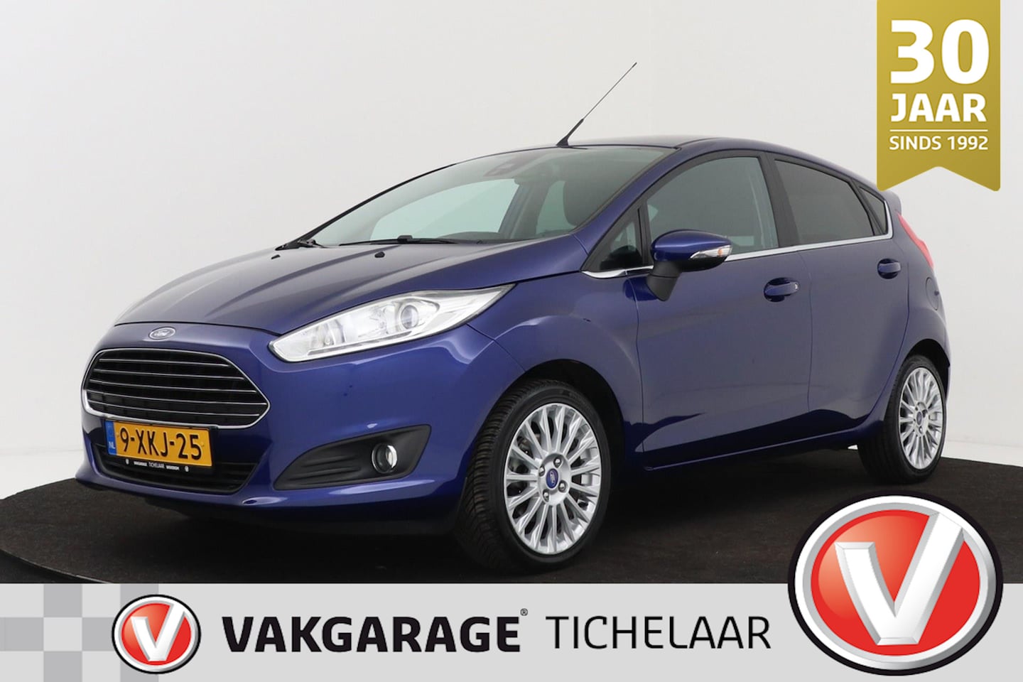 Ford Fiesta - 1.0 EcoBoost Titanium | Automaat | Trekhaak | Navigatie | Org NL - AutoWereld.nl