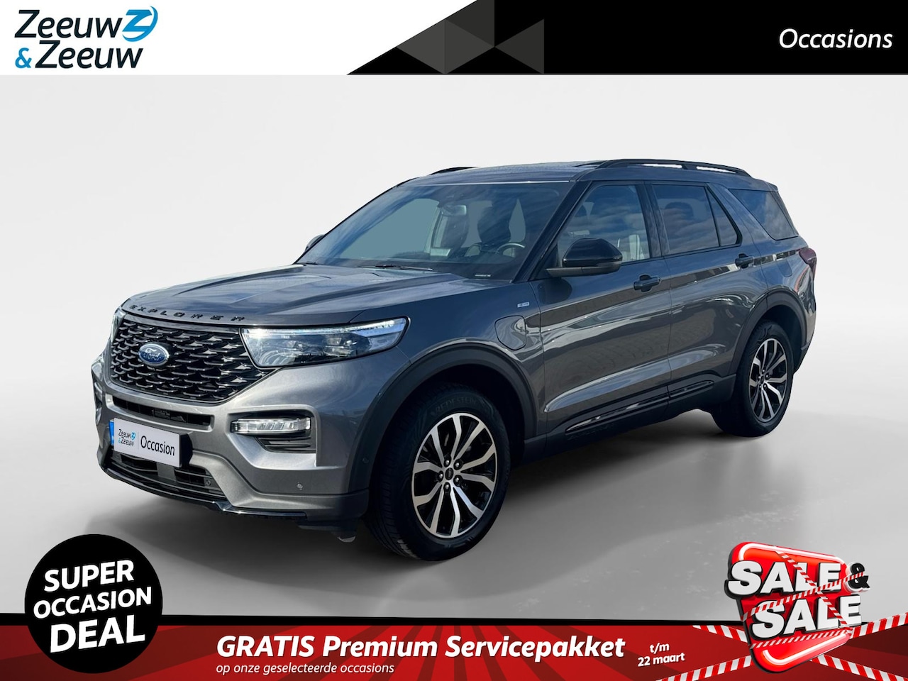 Ford Explorer - 3.0 V6 EcoBoost PHEV ST-Line 3.0 V6 EcoBoost PHEV ST-Line - AutoWereld.nl