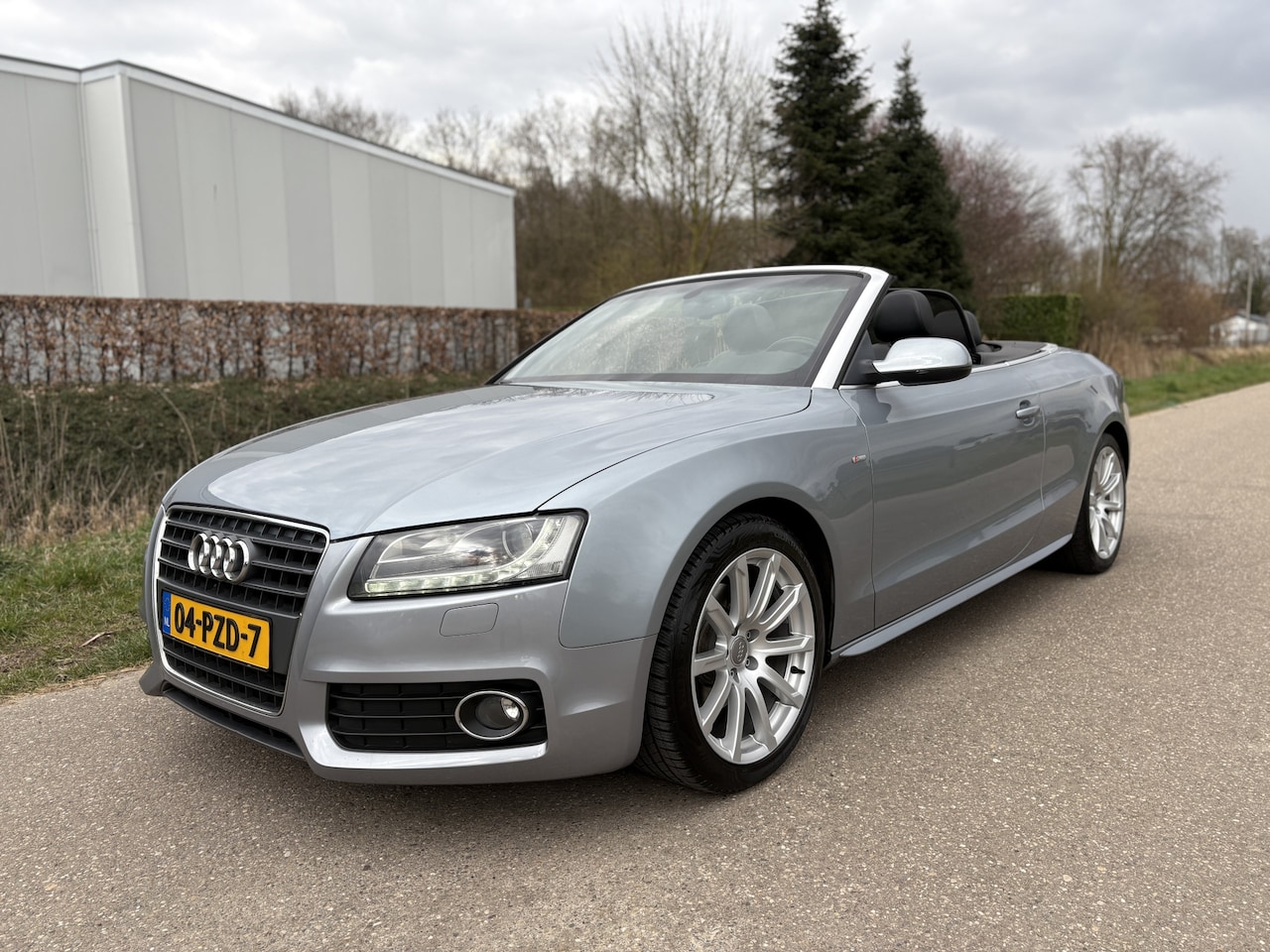 Audi A5 Cabriolet - 2.0 TFSI Pro Line S / AUTOMAAT / NAVI / LEER / CRUISE - AutoWereld.nl