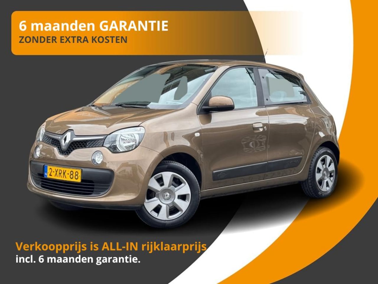 Renault Twingo - 1.0 SCe EXPRESSION 5-DEURS AIRCO/CRUISE/BLUETOOTH/NL-AUTO - AutoWereld.nl