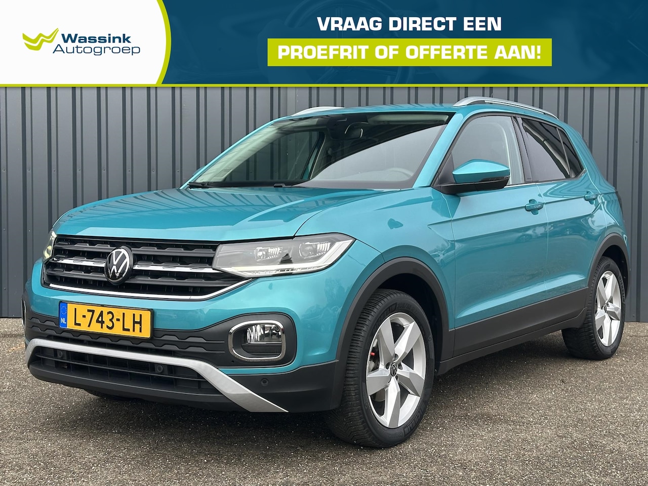 Volkswagen T-Cross - 1.0 TSI 110pk Style Climate Control | NAP | Cross Climate NL Auto - AutoWereld.nl