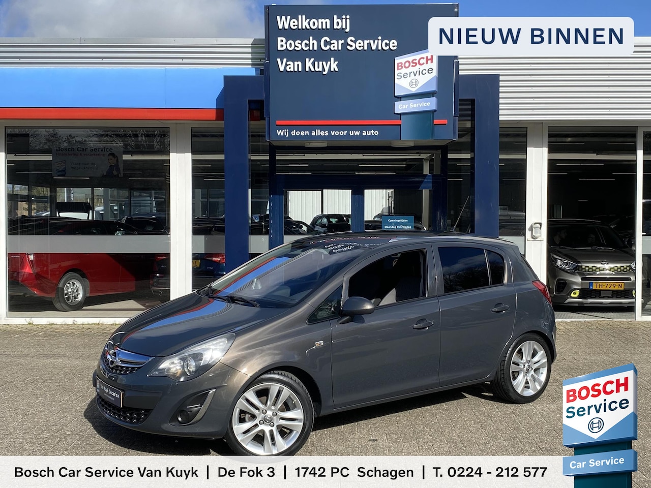 Opel Corsa - 1.4-16V Cosmo / NL-Auto / 101 PK / Cruise-Control / Climate-Control / Armsteun-Voor / Elek - AutoWereld.nl