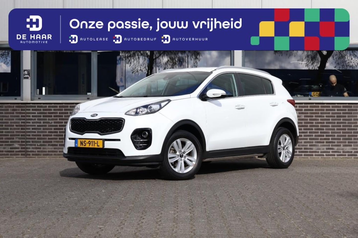 Kia Sportage - 1.6 GDI Dynamicline - NL Auto - Navigatie - Trekhaak - AutoWereld.nl