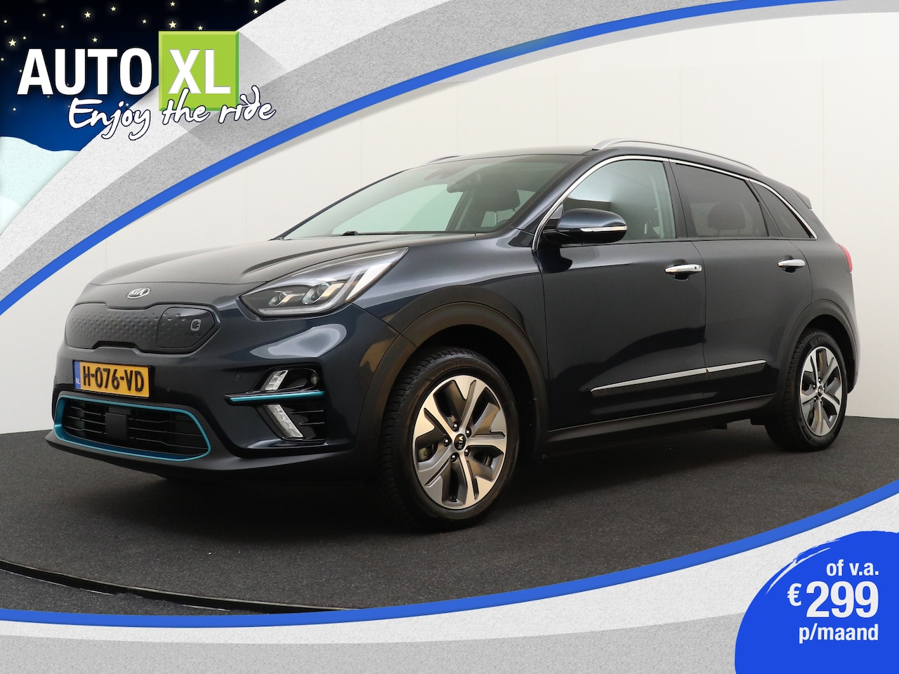 Kia e-Niro - ExecutiveLine 64 kWh Warmtepomp SOH 100% Trekhaak Adapt. Cruise Leder - AutoWereld.nl