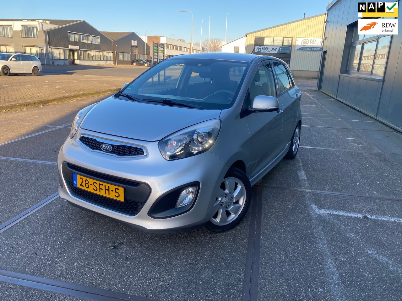 Kia Picanto - 1.2 CVVT Comfort Pack/5drs/nap/dealeronderhouden/1jaar apk/ volle opties. - AutoWereld.nl