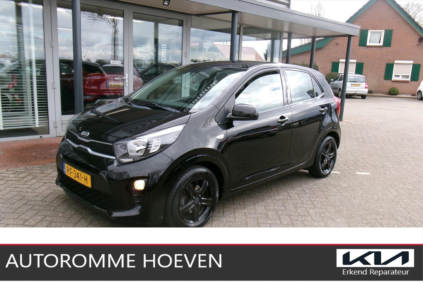 Kia Picanto - 1.0 5Drs EconomyPlusLine Org. Ned. Black Edition - AutoWereld.nl