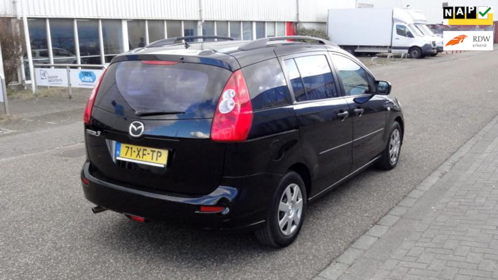 Mazda 5 - 1.8 Touring 2007 NAP 7 personen Airco APK 18/12/2025 - AutoWereld.nl