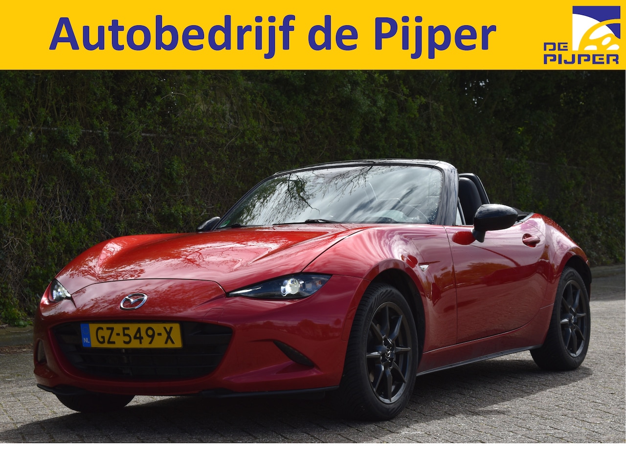 Mazda MX-5 - 1.5 SkyActiv-G 131 TS+ | NL-Auto | Leder | Stoelverw | Carplay | Cruise Contr. | LED / Xen - AutoWereld.nl