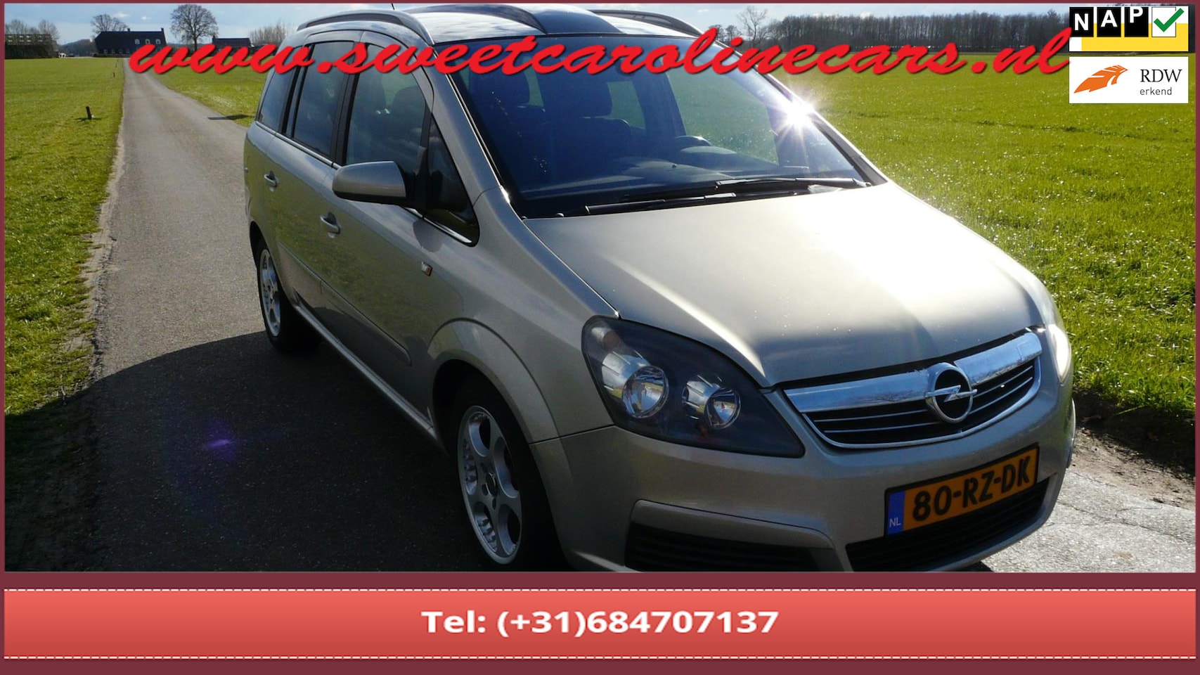 Opel Zafira - 2.2 Cosmo 2.2 Cosmo,7-persoons,Automaat,Panoramadak,Lmv's, VOL!! - AutoWereld.nl