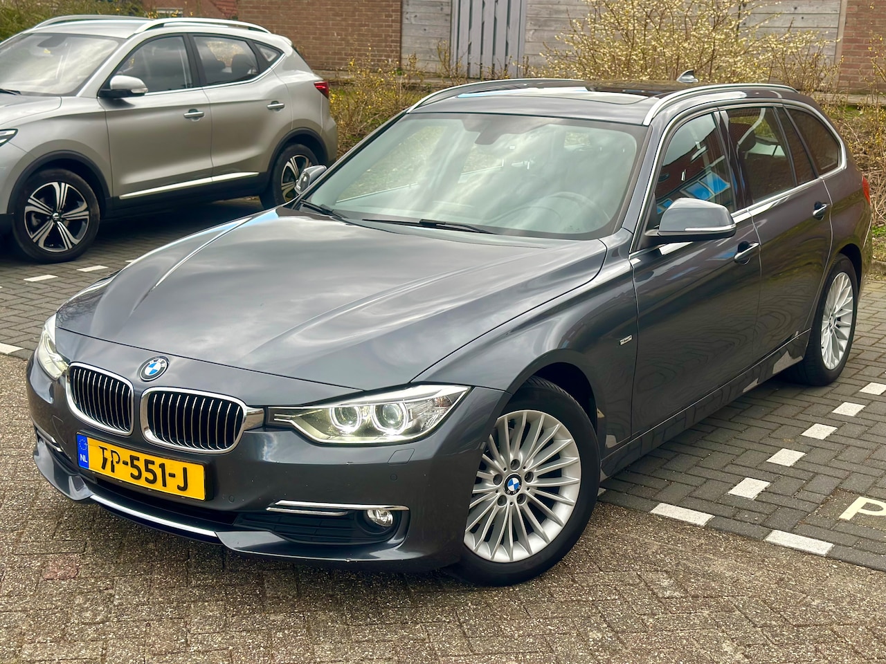 BMW 3-serie Touring - 320d High Executive Zeer nette en sterke BMW 320d panorama - AutoWereld.nl