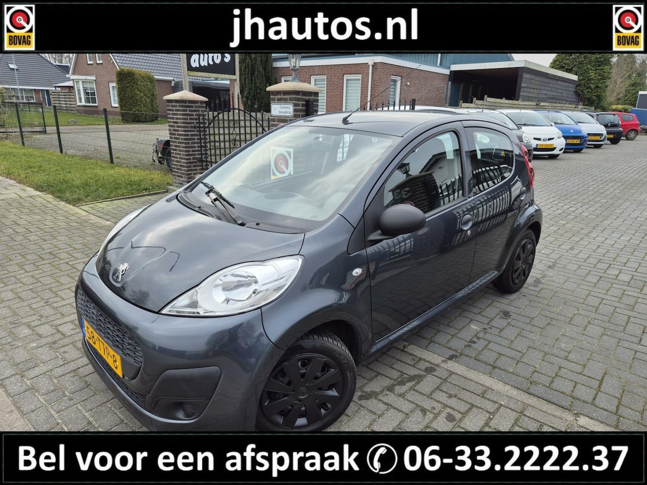 Peugeot 107 - 1.0 Access Accent 5-DRS/AIRCO/NIEUWE-APK - AutoWereld.nl