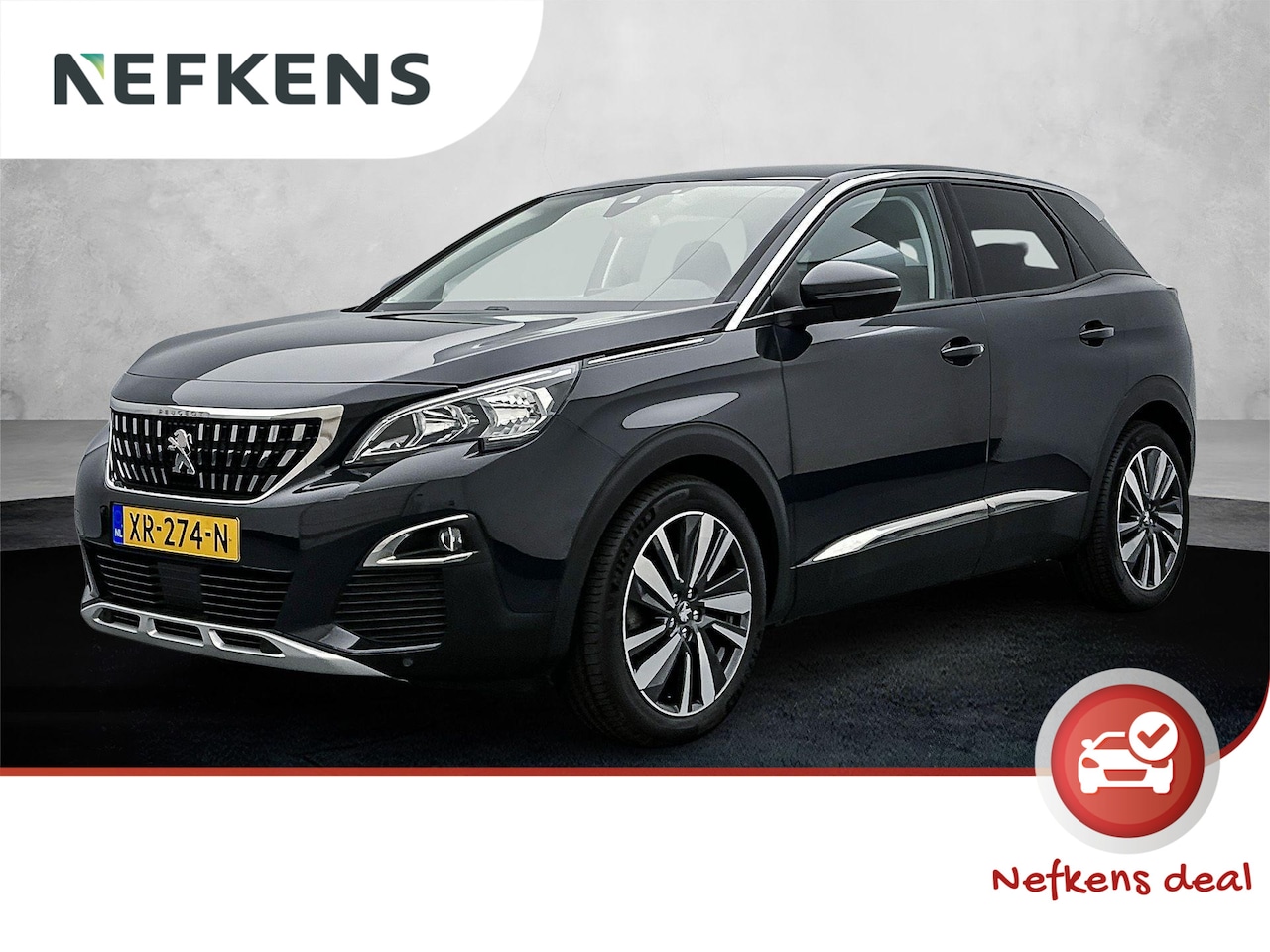 Peugeot 3008 - SUV Allure 130 pk | Navigatie via Apple Carplay/Android Auto | Parkeersensoren Achter | LE - AutoWereld.nl