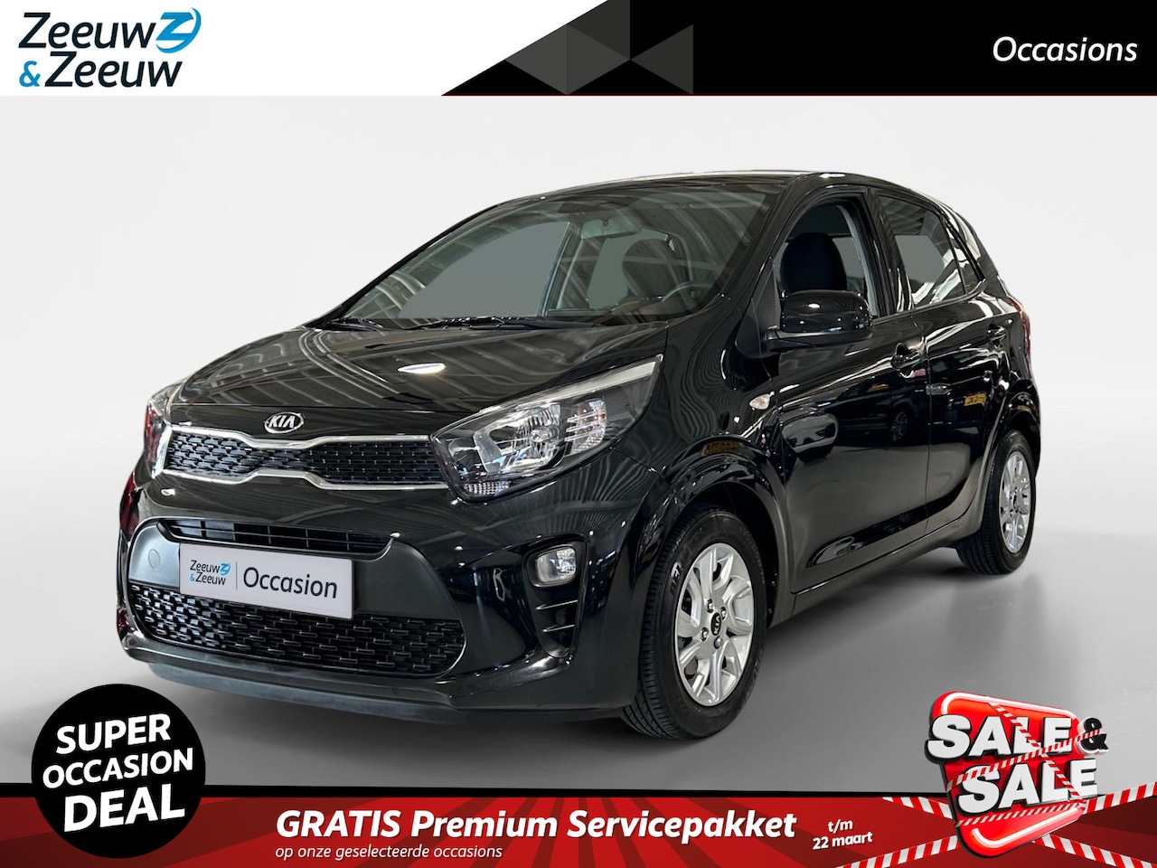 Kia Picanto - 1.0 CVVT ComfortPlusLine Navigator | Navi | Apple Carplay/ Android Auto | Lichtsensor | Ac - AutoWereld.nl