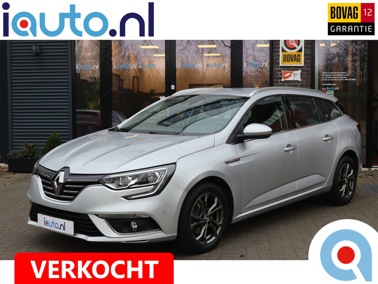 Renault Mégane Estate - 1.3 TCe 140pk automaat Limited LED/Camera/Keyless/Navi/Apple CarPlay/16"/DAB - AutoWereld.nl