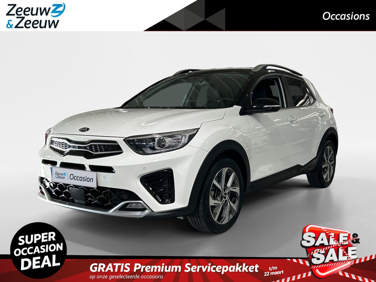 Kia Stonic - 1.0 T-GDi MHEV GT-Line Autmaat | Navi | Apple Carplay/ Android Auto | Licht + Regensensor - AutoWereld.nl