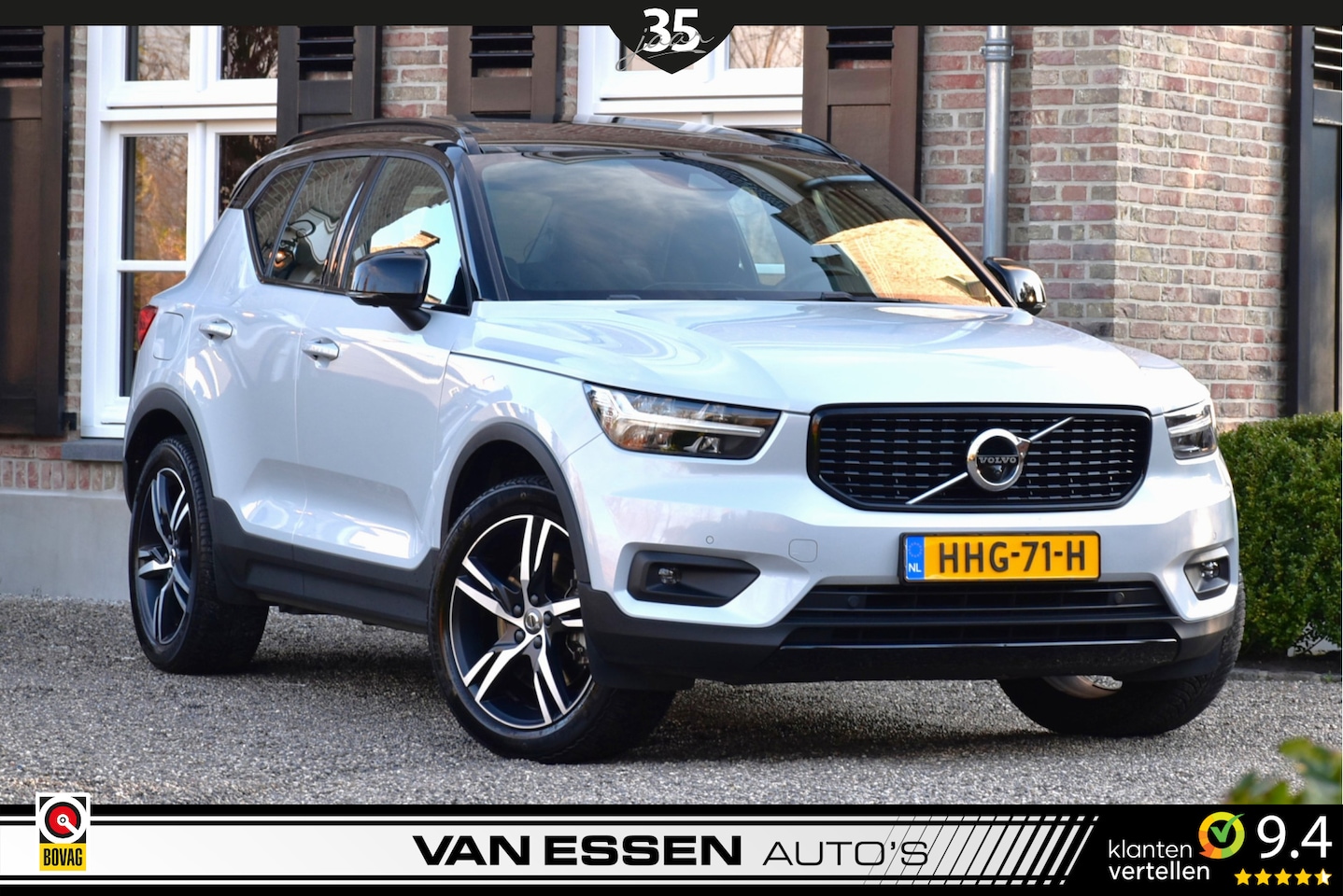 Volvo XC40 - 1.5 T5 Recharge R-Design Navigatie H&K Pano 360-Camera Trekhaak Memory! - AutoWereld.nl