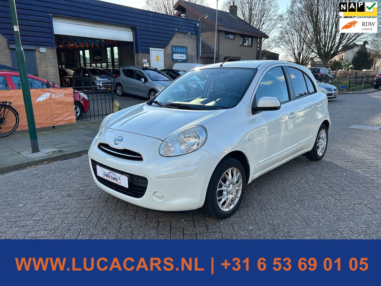 Nissan Micra - 1.2 DIG-S Acenta NIEUWE APK! 2X SLEUTEL CRUISE CONTROLE AIRCO - AutoWereld.nl