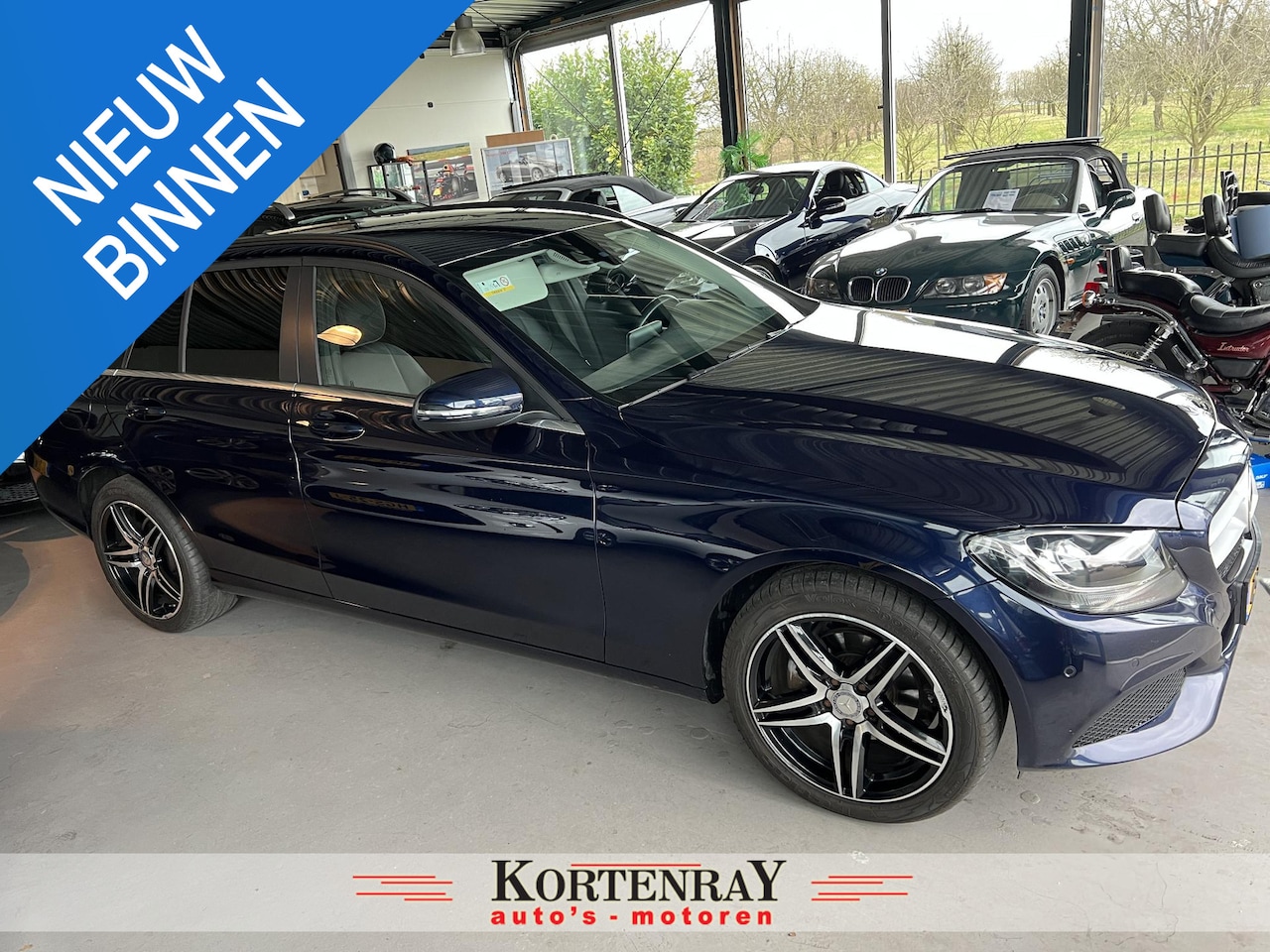 Mercedes-Benz C-klasse - 180 CDI Nw APK /18" lm/navi/cruise-control/vol leder enz! - AutoWereld.nl