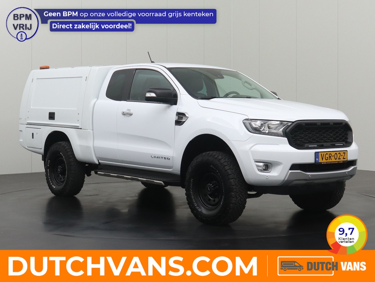 Ford Ranger - 2.0EcoBlue 170PK 4x4 Limited Super Cab | 3500Kg Trekhaak | Lede | Navigatie | Camera - AutoWereld.nl