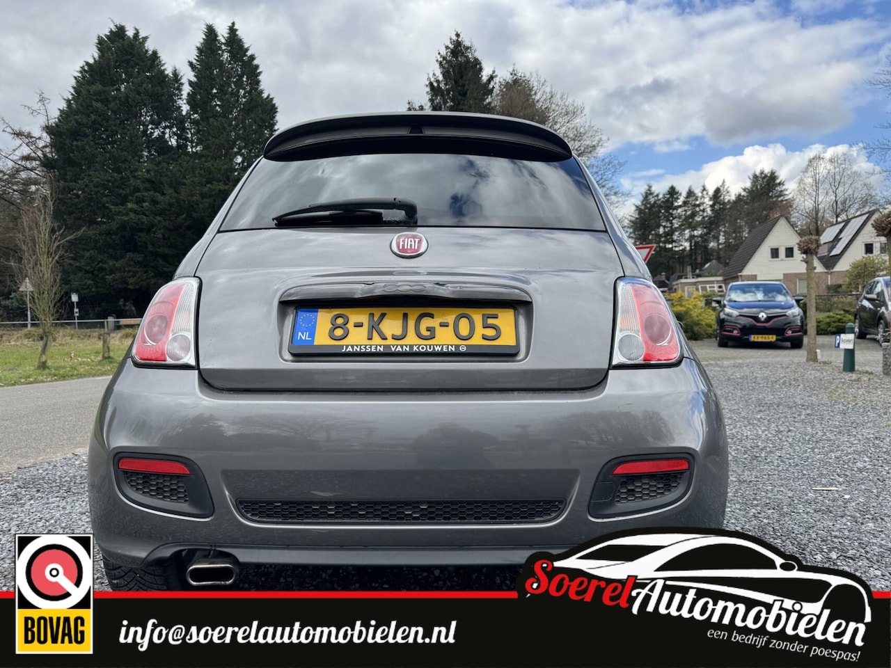 Fiat 500 - 0.9 TwinAir 500S 0.9 TwinAir 500S, airco, navigatie, boekjes - AutoWereld.nl