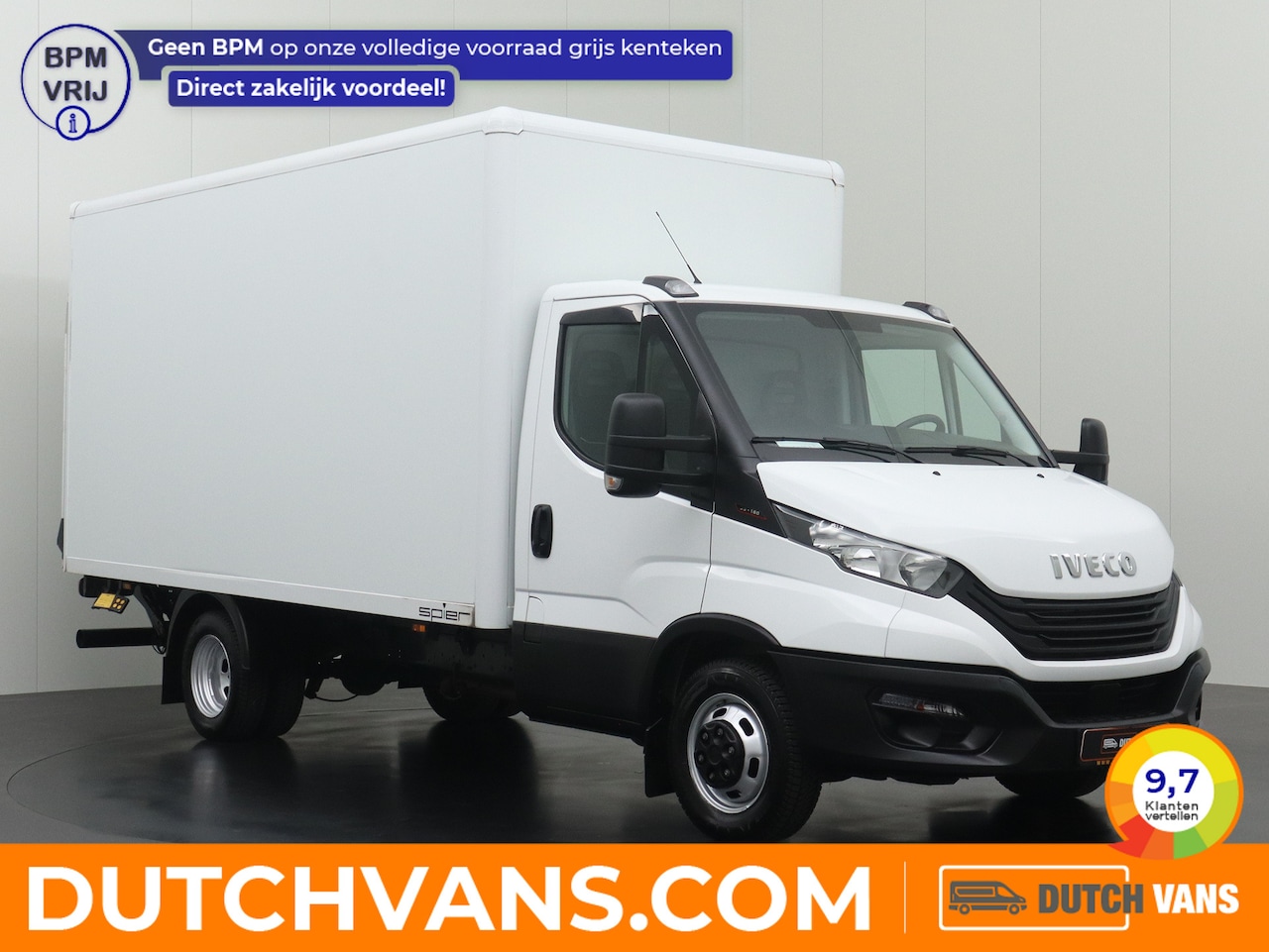 Iveco Daily - 35C16 Bakwagen+Laadklep | Airco | 3-Persoons - AutoWereld.nl