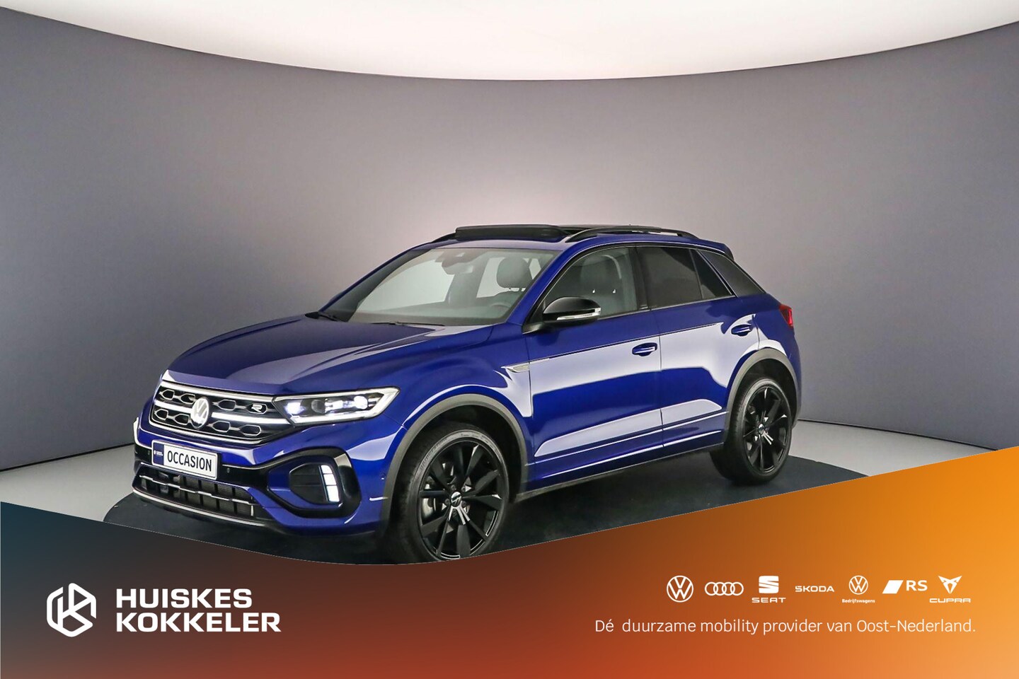 Volkswagen T-Roc - R-Line Business 1.5 TSI 150pk DSG Automaat Black Style, Panoramadak, Adaptive cruise contr - AutoWereld.nl