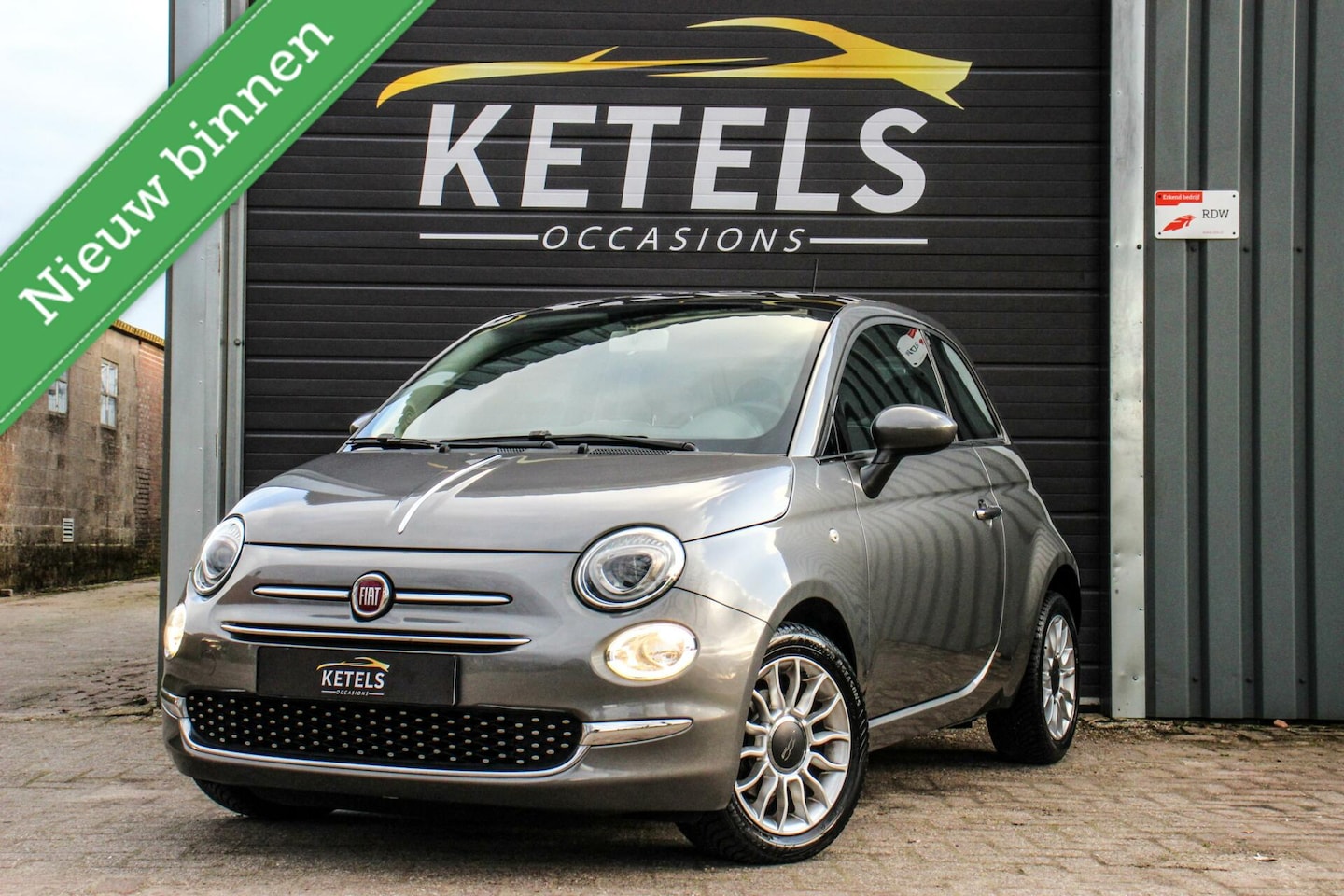 Fiat 500 - 1.2 Lounge PANO/LM velgen - AutoWereld.nl