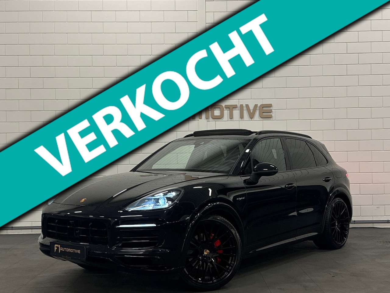 Porsche Cayenne - 3.0 E-Hybrid Sportdesign Pano|Burmes|HUD|BTW - AutoWereld.nl