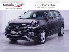 Volkswagen T-Cross - 1.0 TSI Style Navi Clima Led koplampen PDC v+a Stoelverwarming Apple Carplay Side assist A