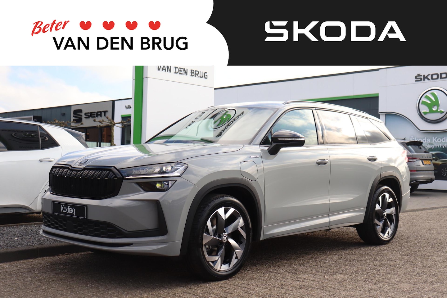 Skoda Kodiaq - 1.5 TSI eHybrid 204pk Sportline Business | Stoelverwarming voor & achter | Stuurwielverwar - AutoWereld.nl