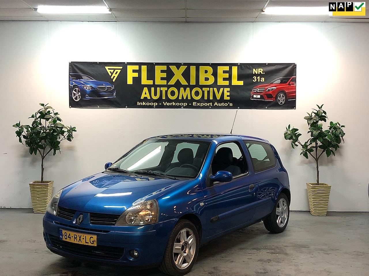 Renault Clio - 1.2-16V / Airco / Cruise / LM-V / Elektr.Rmn / 3-Drs / - AutoWereld.nl