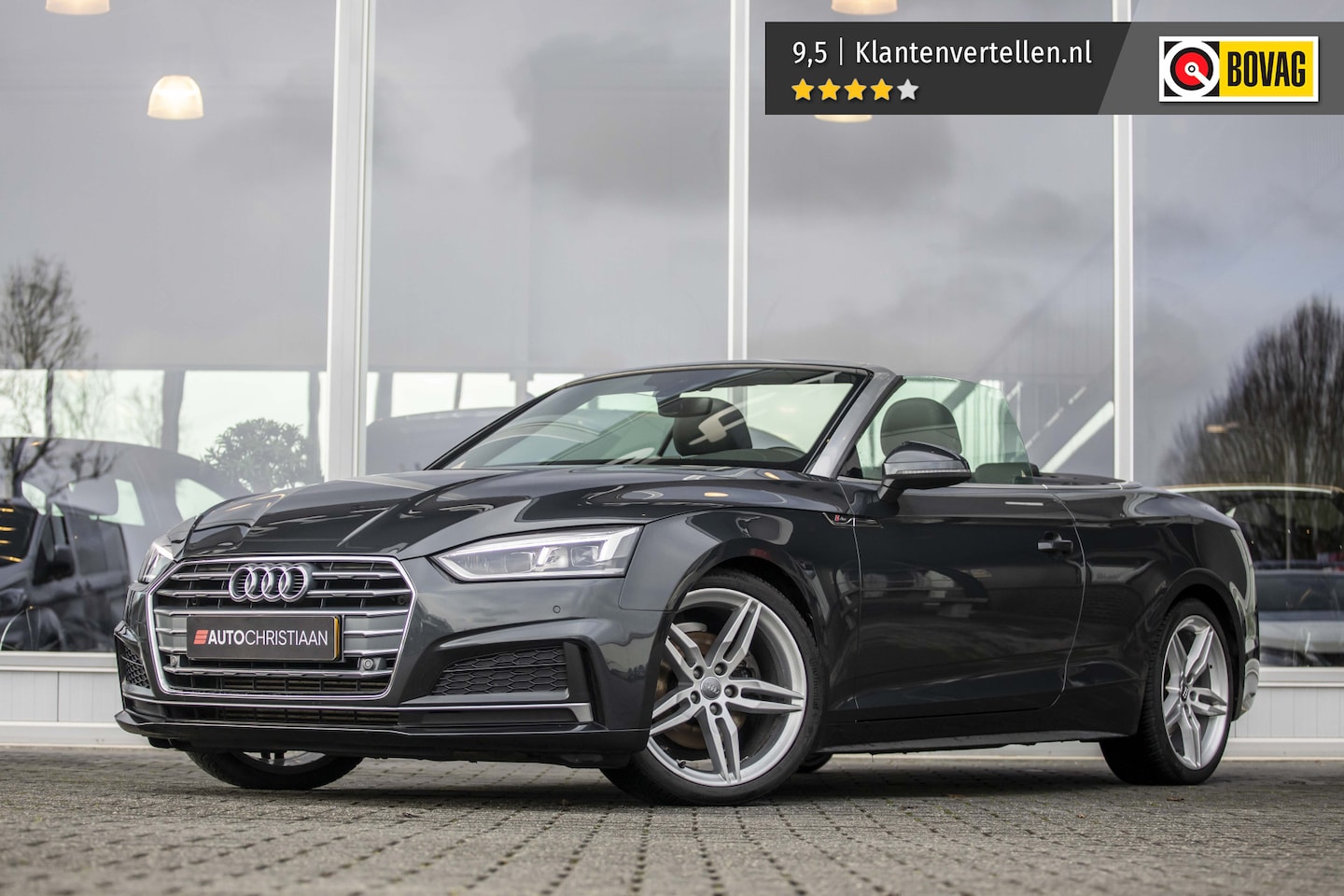 Audi A5 Cabriolet - 40 TFSI Design Pro Line Plus | Camera | Virtual | Leder - AutoWereld.nl