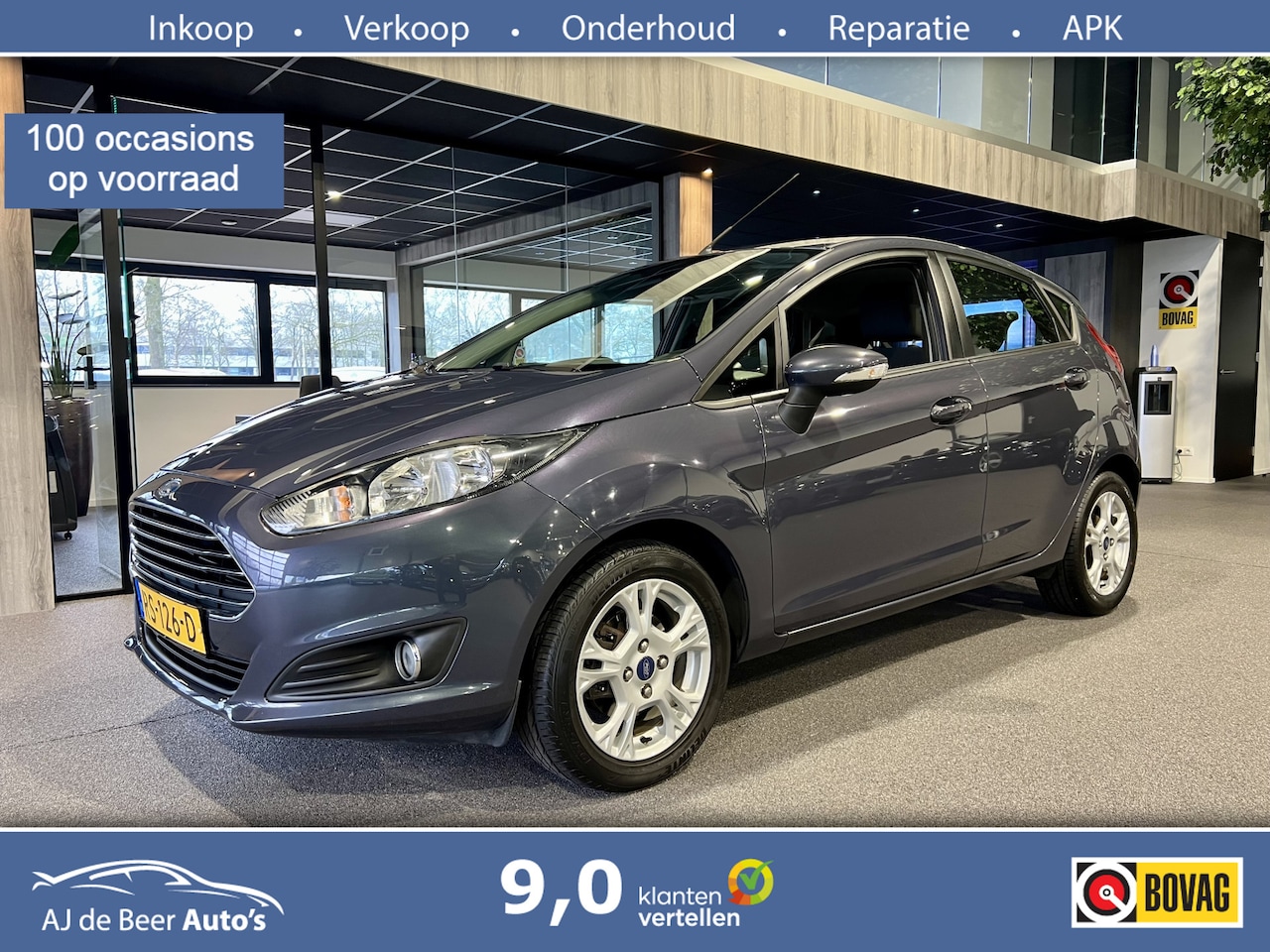 Ford Fiesta - 1.25 Titanium Airco | Stoelverwarming | Goed onderhouden - AutoWereld.nl