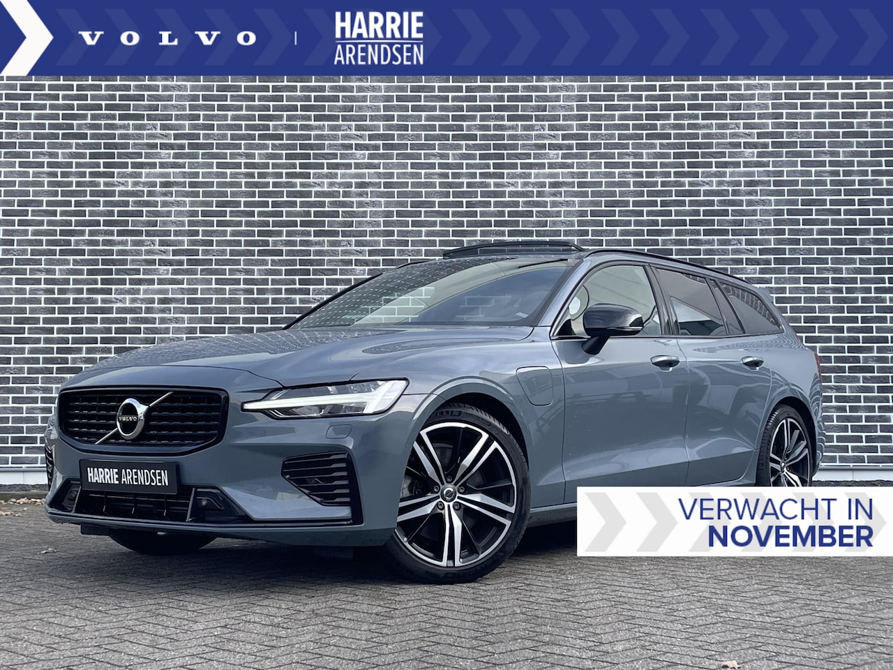 Volvo V60 - 2.0 T6 Recharge AWD R-Design | Panoramadak | Adaptieve Cruise Control | Harman Kardon Audi - AutoWereld.nl