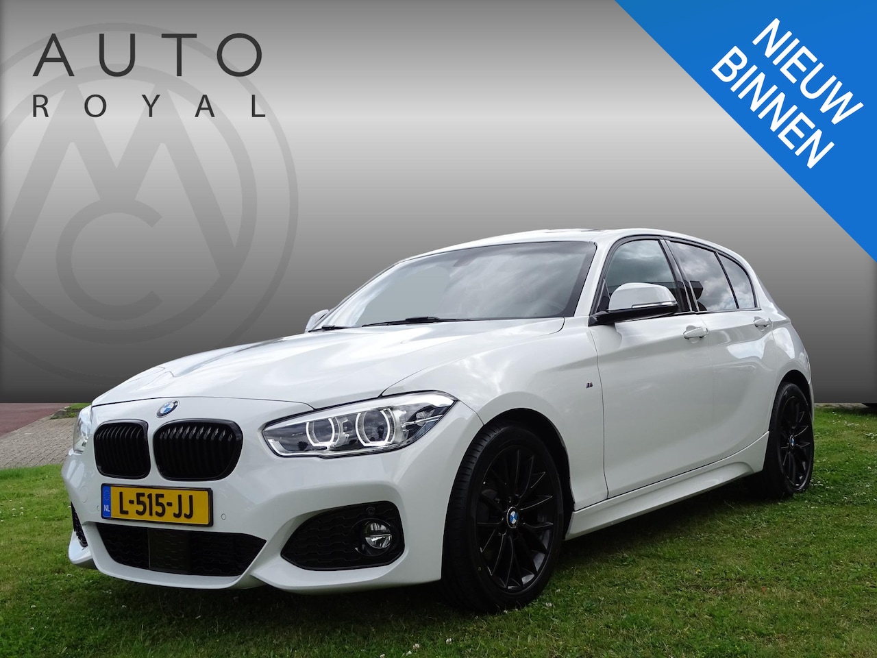 BMW 1-serie - 120i M Sport -Automaat, Led koplampen, Leder sport interieur, Schuifkantel dak, Achteruit - AutoWereld.nl