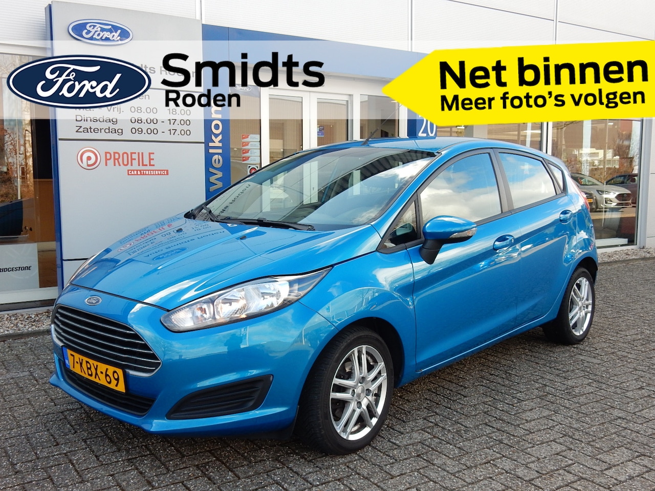 Ford Fiesta - 1.0 Style 5drs | LM Velgen | Voorruitverwarming | Trekhaak | ISOFIX | - AutoWereld.nl