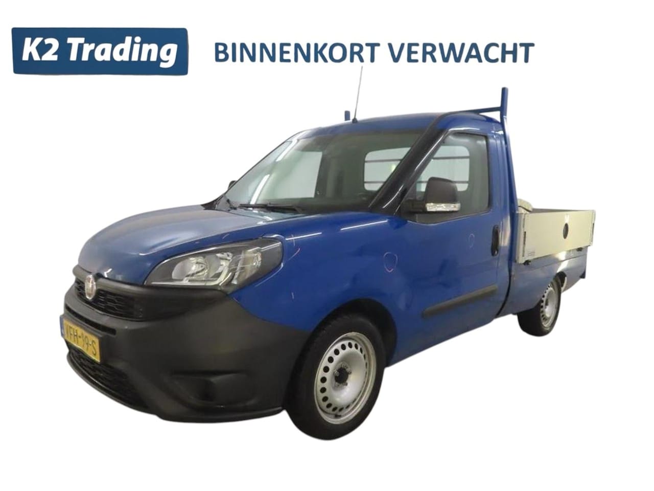 Fiat Doblò - 1.6 MJ L1 WORK-UP  STRADA EURO-6 1.6MJ 105 HP 6-gear AIRCO NL-AUTO 15.000KM!! - AutoWereld.nl