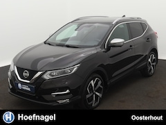 Nissan Qashqai - 1.3 DIG-T Tekna + Automaat | Panoramadak | Stoelverwarming | Navigatie | Bose | Camera | P