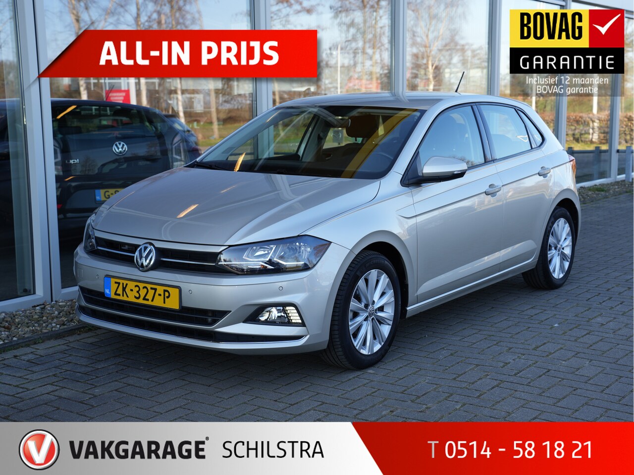 Volkswagen Polo - 1.0 TSI Highline Automaat | Navigatie | DAB | Stoelverwarming - AutoWereld.nl