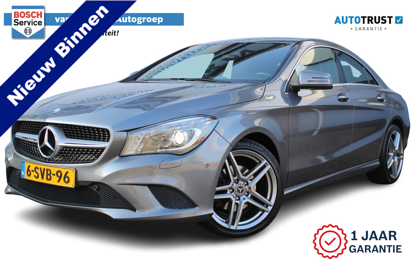 Mercedes-Benz CLA-Klasse - 200 Ambition | Stoelverwarming | Parkeersensoren V+A | Trekhaak | Cruise controle | Naviga - AutoWereld.nl