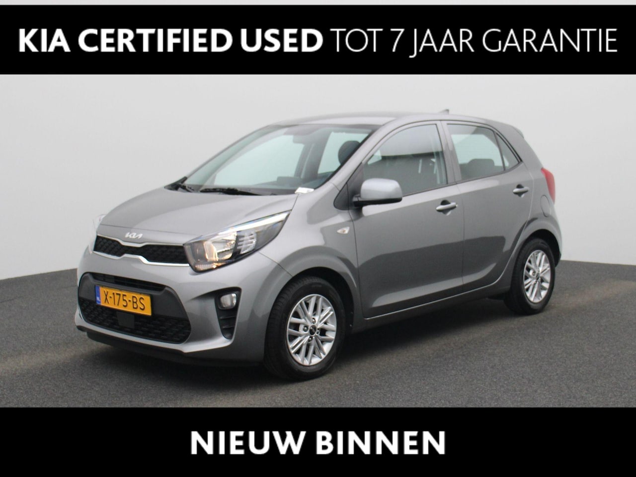 Kia Picanto - 1.0 DPi DynamicLine | Airco | Cruise Control | Apple Carplay - Android Auto | Camera - AutoWereld.nl