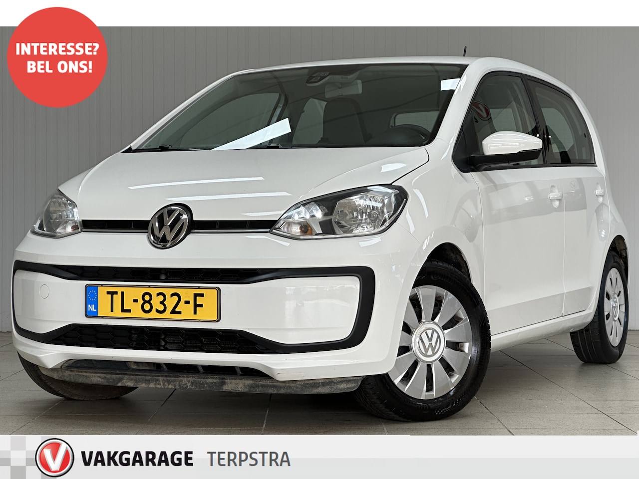 Volkswagen Up! - 1.0 BMT move up!/ 5-Drs/ Maps + More/ DAB+/ Airco/ Elek. pakket/ Isofix/ Bluetooth/ Regens - AutoWereld.nl