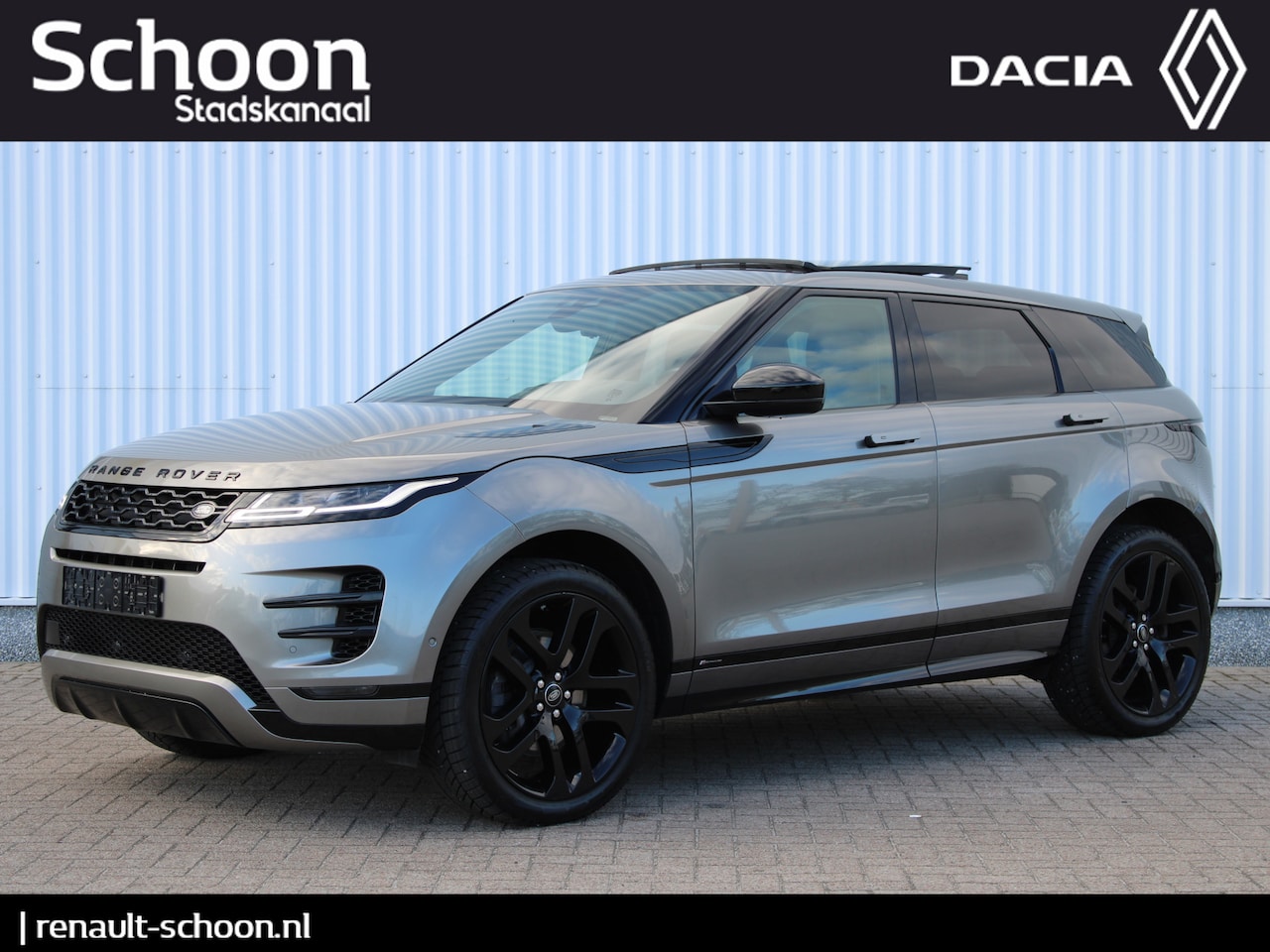 Land Rover Range Rover Evoque - 2.0 P300 AWD R-Dynamic HSE | Leder | Panoramadak | Meredian | Memory | HUD | Elek. Trekhaa - AutoWereld.nl