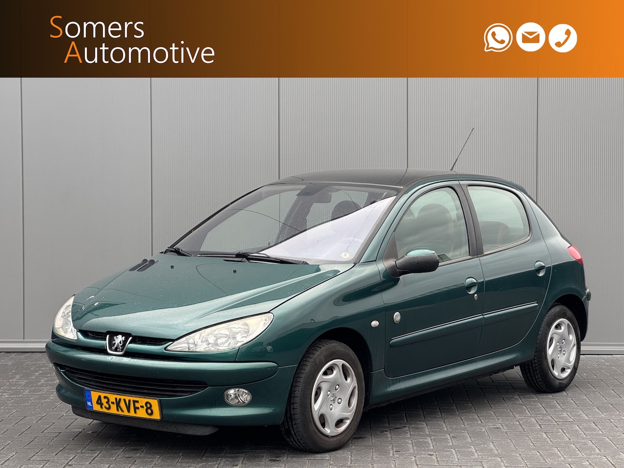 Peugeot 206 - 1.4 Automaat Roland Garros | Panorama | Leder | Climate Control - AutoWereld.nl