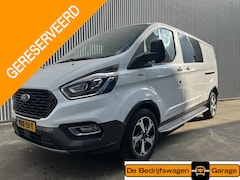 Ford Transit Custom - 320 2.0 TDCI L2H1 active dubbele cabine | heel compleet| elektrische lederen verwarmbare s