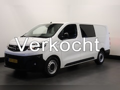 Opel Vivaro - 2.0 CDTI 123PK L3 Dubbele Cabine EURO 6 - Airco - Navi - Cruise - € 15.900, - Excl