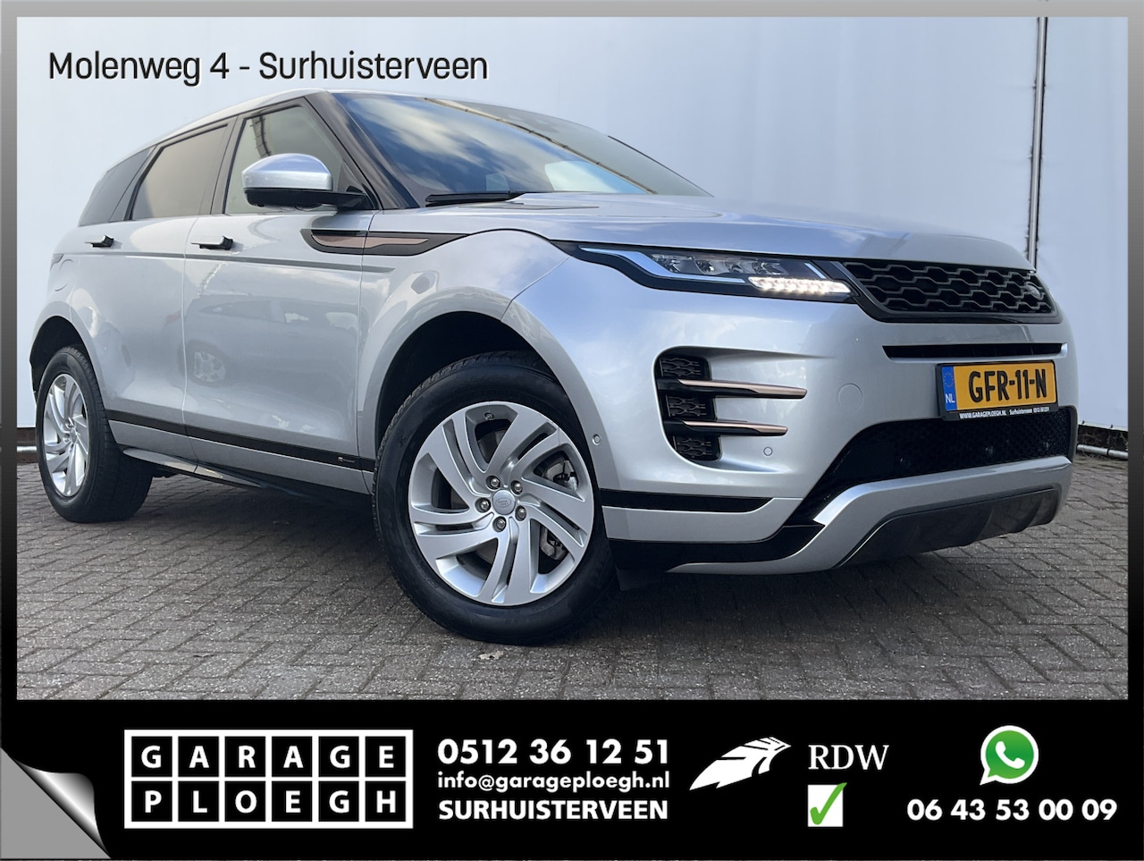 Land Rover Range Rover Evoque - 2.0 P200 AWD R-Dynamic Pano.dak Leer Carplay - AutoWereld.nl