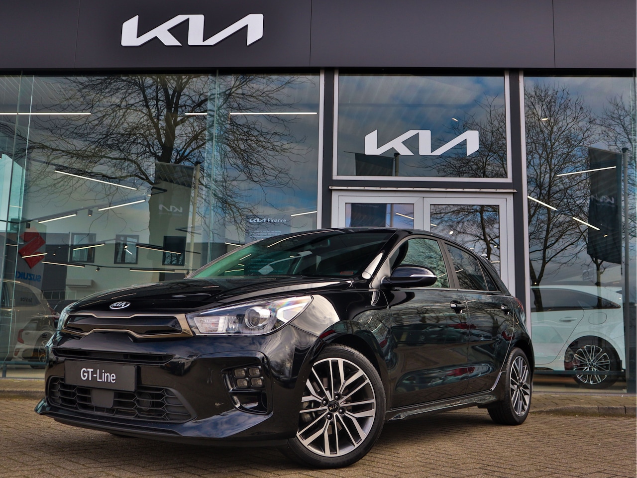 Kia Rio - 1.0 TGDI GT-Line Navi+BT+DAB+LED+Camera LED Airco Cr.Control PDC 17"LMV - AutoWereld.nl